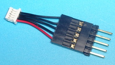 1mm pitch  Molex Pico-clasp to 2.54mm pitch pin header adaptor.