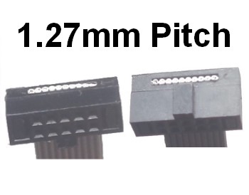 1.27mm pitch ribbon cables