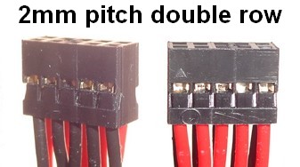 2mm pitch pin header to pin header cables